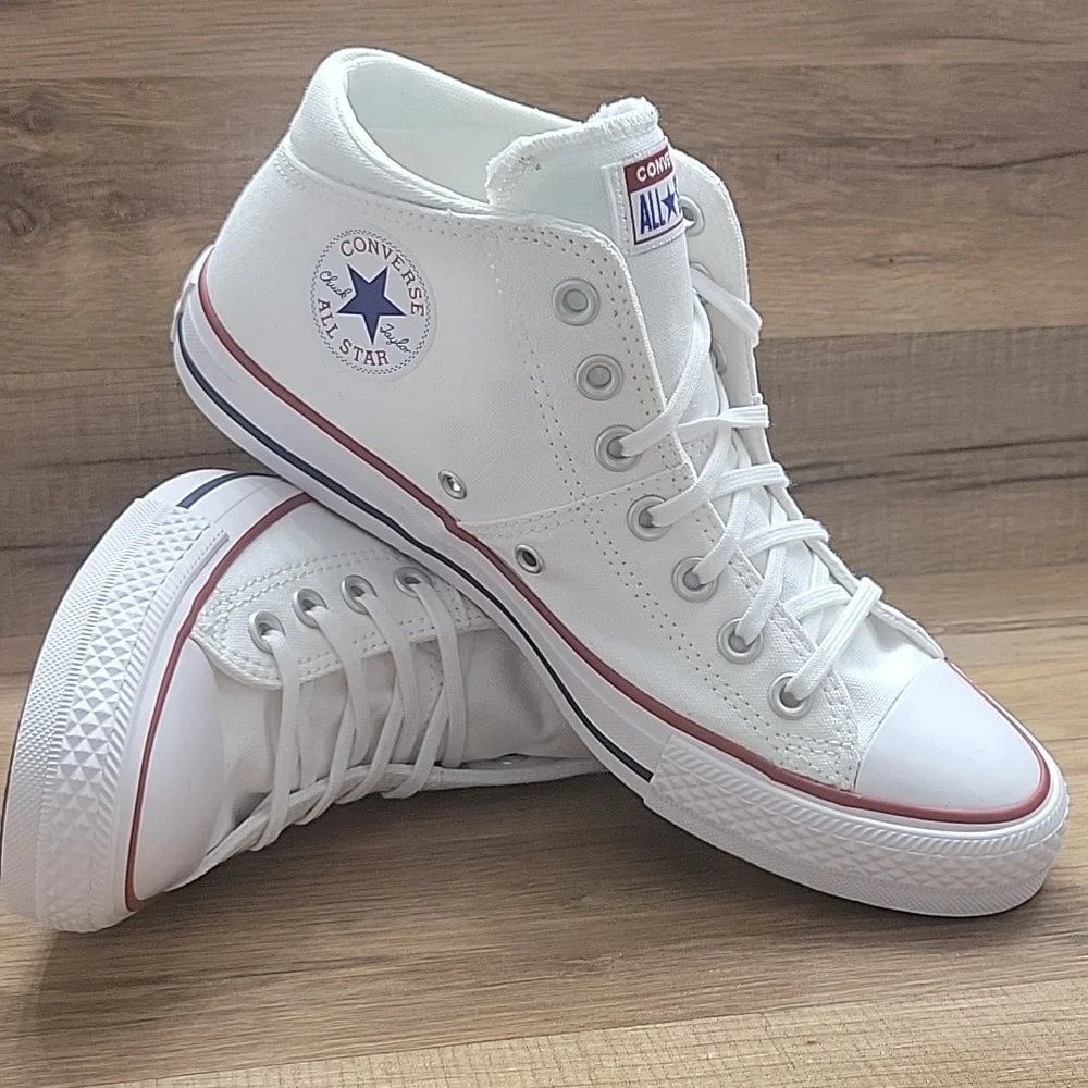 Converse All Star White Canvas Sneakers